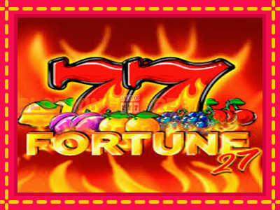 Fortune 27 tasuta mänguautomaat