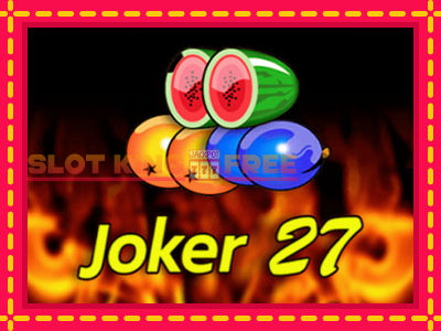 Joker 27 tasuta mänguautomaat