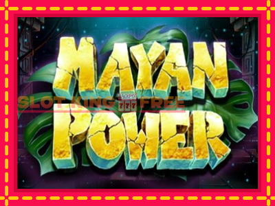 Mayan Power tasuta mänguautomaat