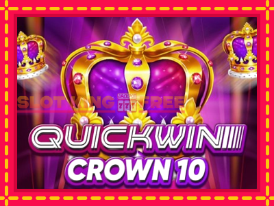 Quick Win Crown 10 tasuta mänguautomaat