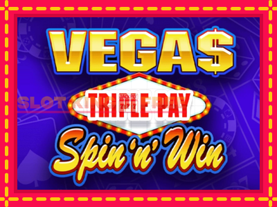 Vegas Triple Pay Spin n Win tasuta mänguautomaat