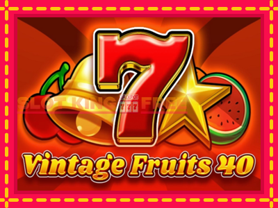 Vintage Fruits 40 tasuta mänguautomaat