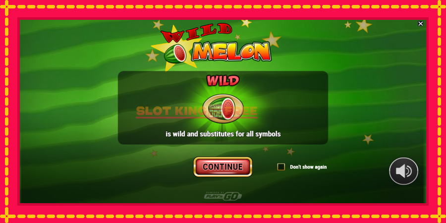 Wild Melon - automaatne põnevate proovitükkidega