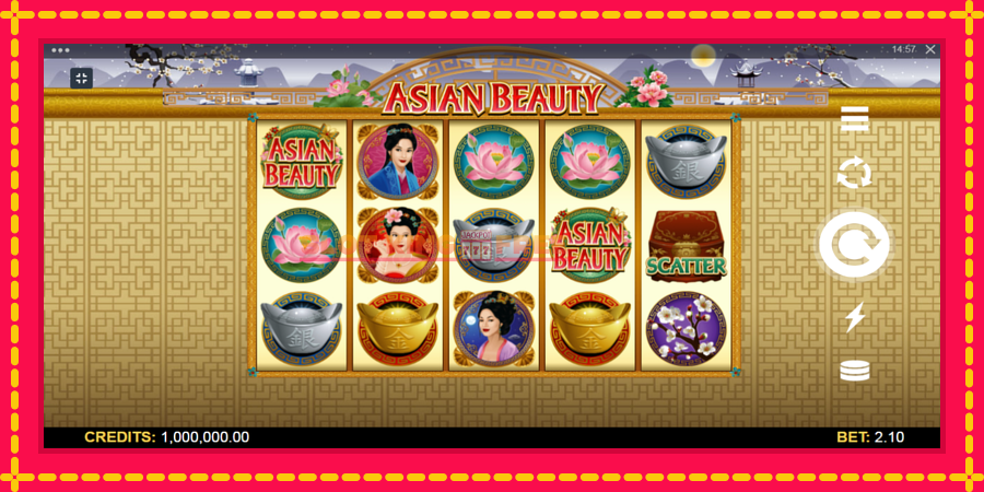 Asian Beauty - automaatne põnevate proovitükkidega