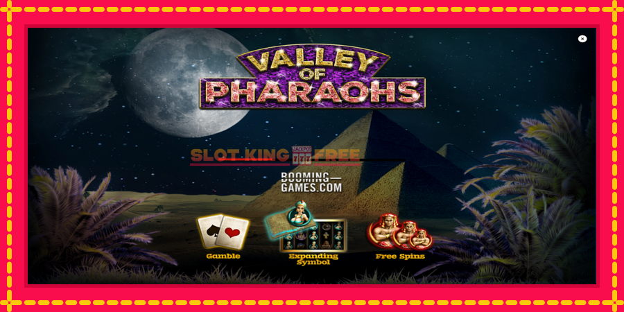 Valley of Pharaohs - automaatne põnevate proovitükkidega