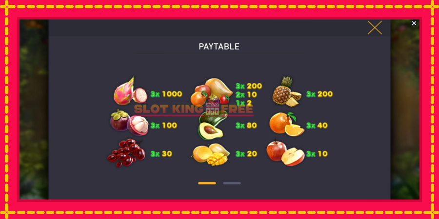 Fruitilicious - automaatne põnevate proovitükkidega