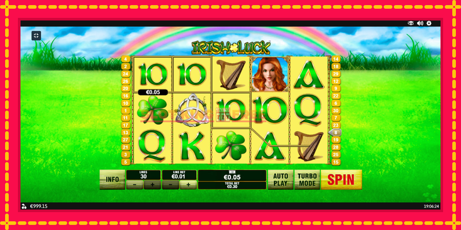 Irish Luck - automaatne põnevate proovitükkidega