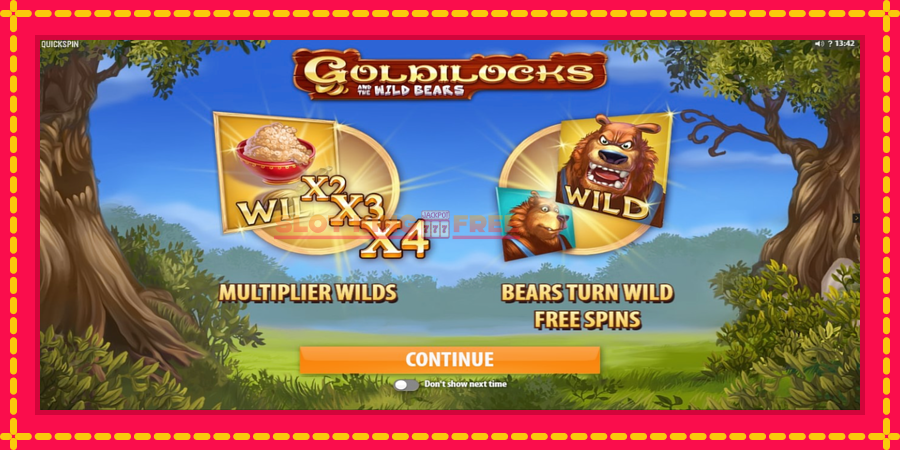 Goldilocks and the Wild Bears - automaatne põnevate proovitükkidega