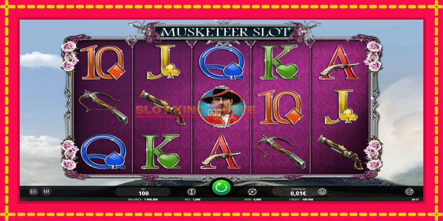 Musketeer Slot - automaatne põnevate proovitükkidega