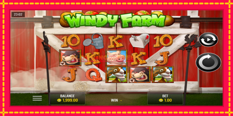 Windy Farm - automaatne põnevate proovitükkidega