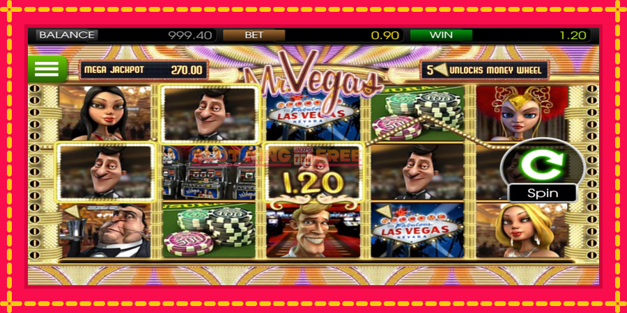 Mr. Vegas - automaatne põnevate proovitükkidega