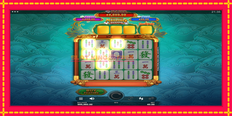 Pong Pong Mahjong Jackpots - automaatne põnevate proovitükkidega