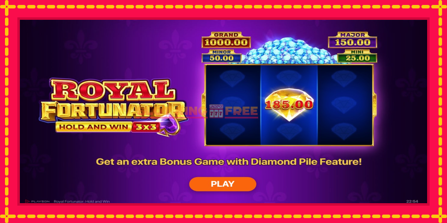 Royal Fortunator: Hold and Win - automaatne põnevate proovitükkidega