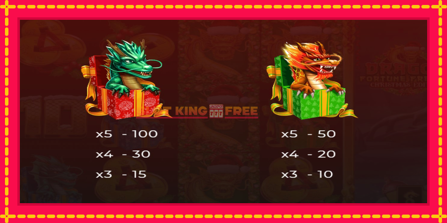 Dragon Fortune Frenzy Christmas Edition - automaatne põnevate proovitükkidega