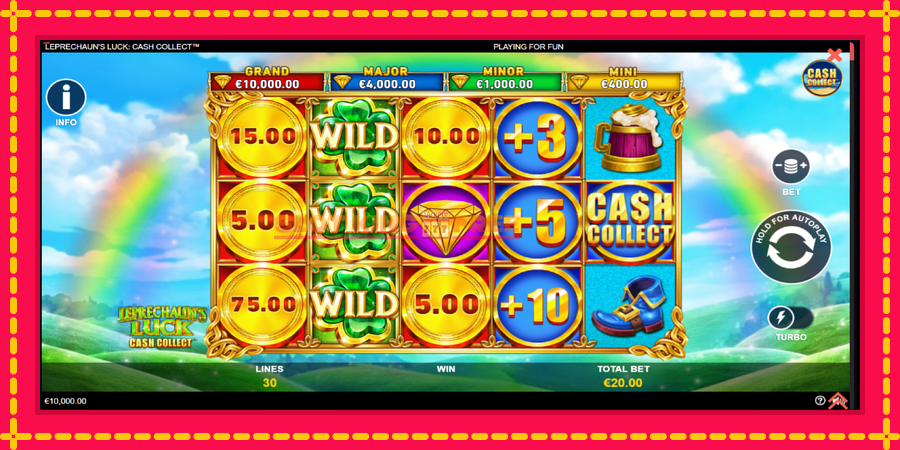 Leprechauns Luck Cash Collect Megaways PowerPlay Jackpot - automaatne põnevate proovitükkidega