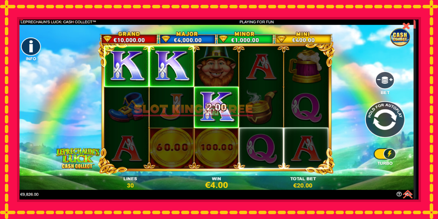 Leprechauns Luck Cash Collect Megaways PowerPlay Jackpot - automaatne põnevate proovitükkidega