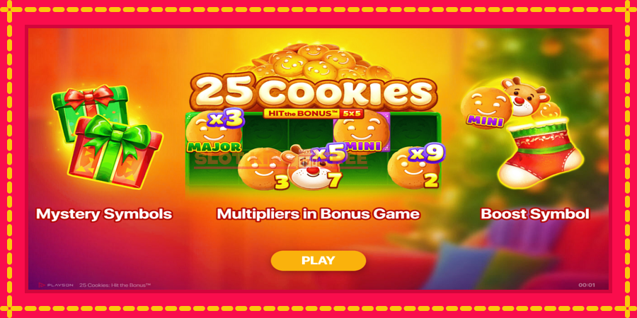 25 Cookies: Hit the Bonus - automaatne põnevate proovitükkidega