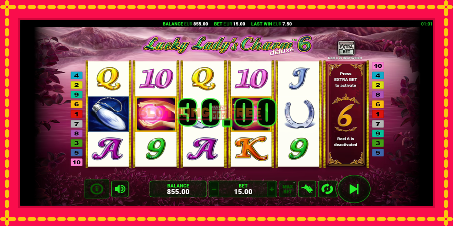 Lucky Ladys Charm Deluxe 6 - automaatne põnevate proovitükkidega