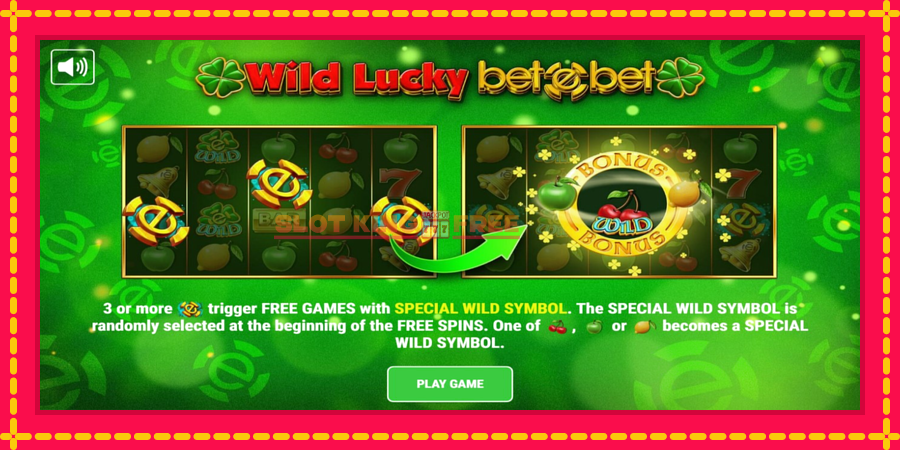 Wild Lucky Betebet - automaatne põnevate proovitükkidega