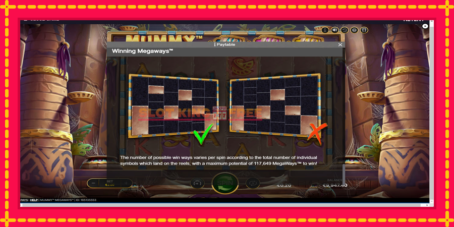 Mummy Megaways - automaatne põnevate proovitükkidega