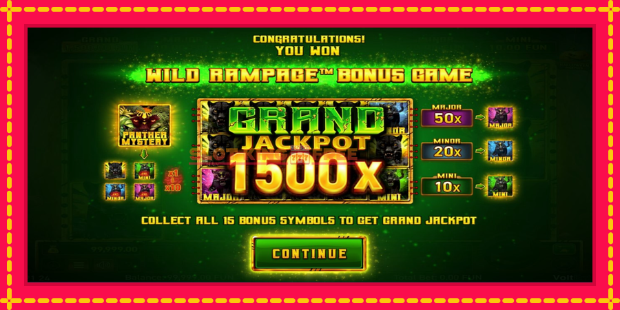 Mighty Wild: Panther Grand Gold Edition Halloween Jackpots - automaatne põnevate proovitükkidega