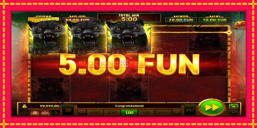 Mighty Wild: Panther Grand Gold Edition Halloween Jackpots - automaatne põnevate proovitükkidega