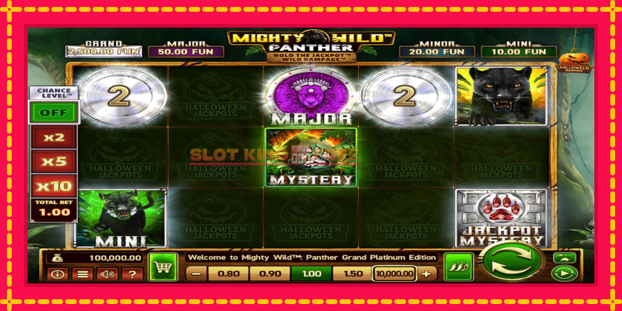 Mighty Wild: Panther Grand Platinum Edition Halloween Jackpots - automaatne põnevate proovitükkidega