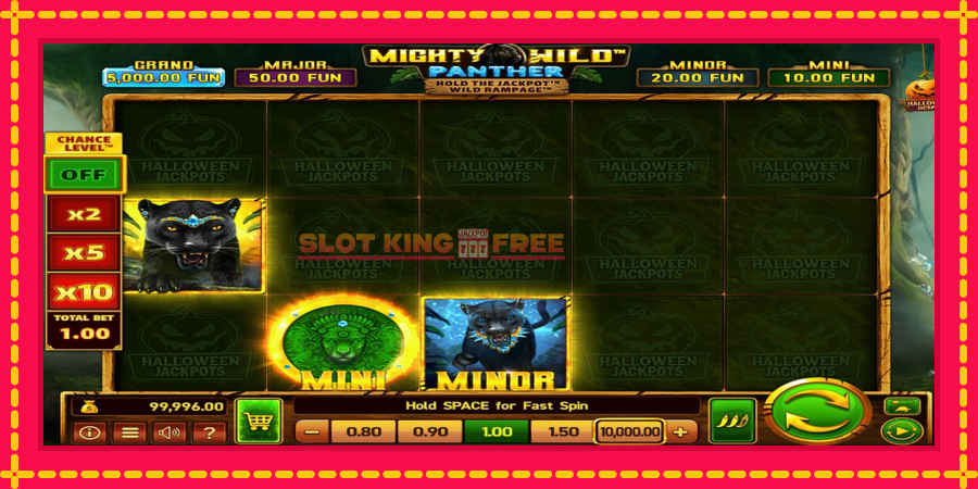 Mighty Wild: Panther Grand Diamond Edition Halloween Jackpots - automaatne põnevate proovitükkidega