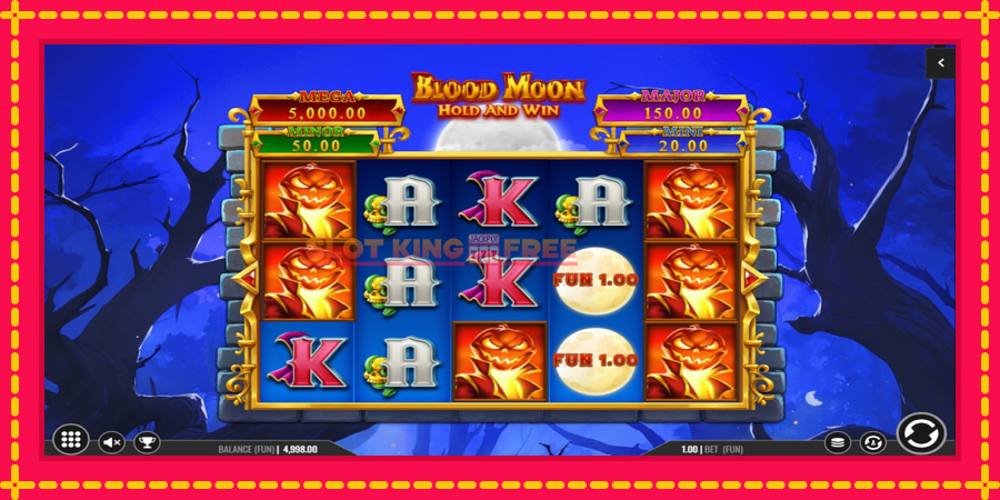 Blood Moon Hold and Win - automaatne põnevate proovitükkidega