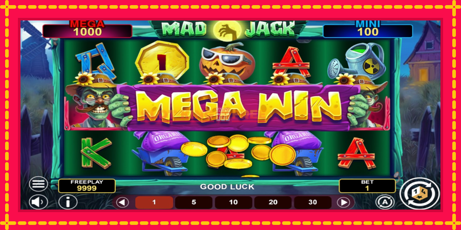 Mad Jack Hold & Win - automaatne põnevate proovitükkidega