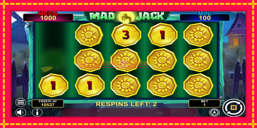 Mad Jack Hold & Win - automaatne põnevate proovitükkidega