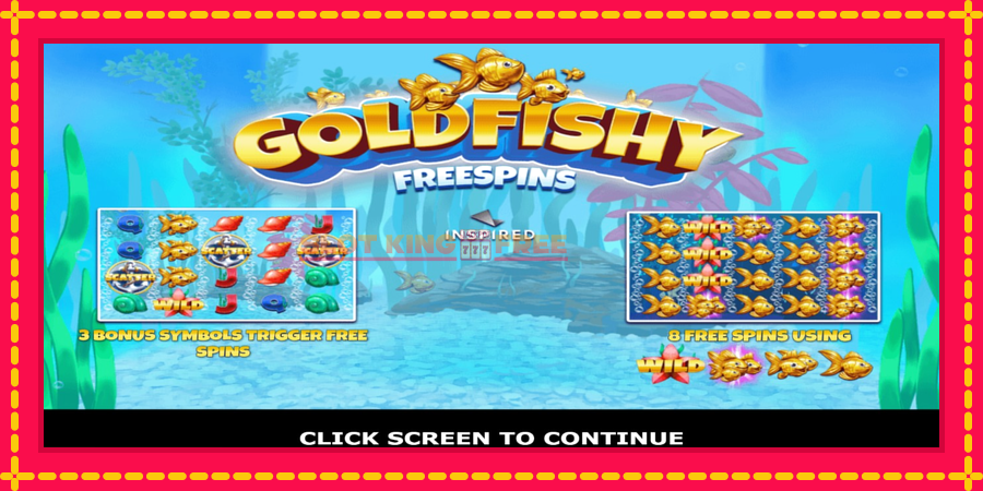 Gold Fishy Free Spins - automaatne põnevate proovitükkidega