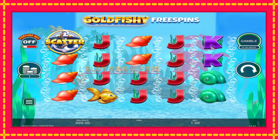 Gold Fishy Free Spins - automaatne põnevate proovitükkidega