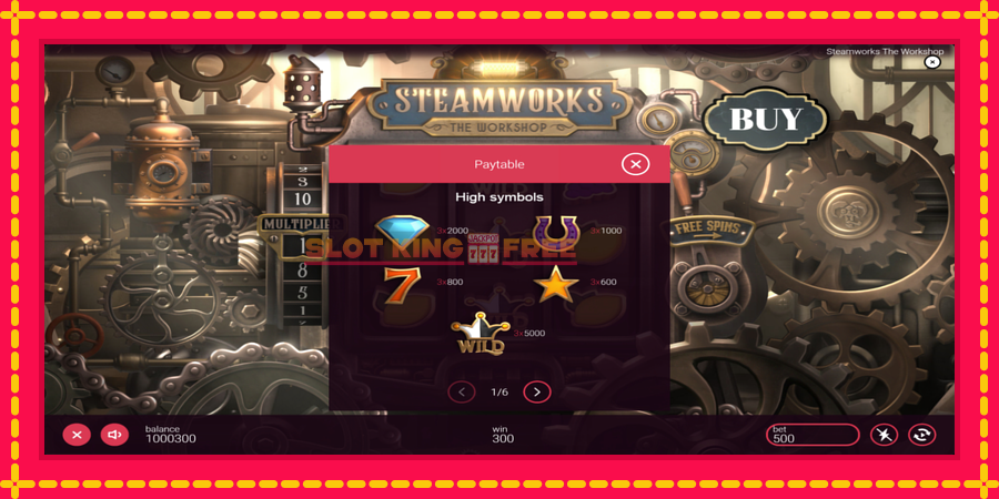 Steamworks - The Workshop - automaatne põnevate proovitükkidega