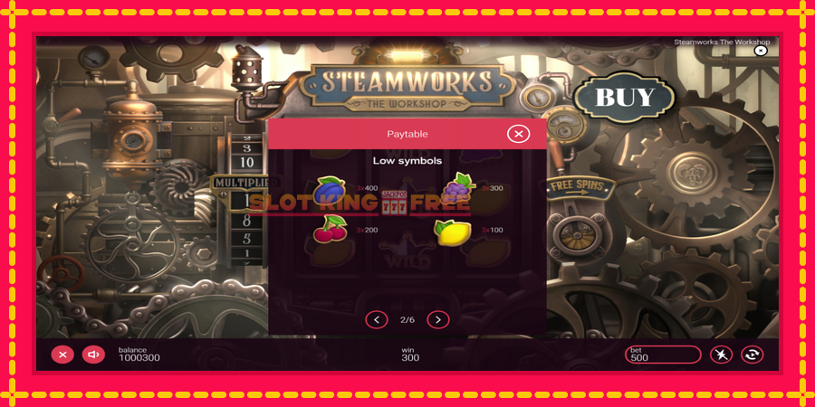 Steamworks - The Workshop - automaatne põnevate proovitükkidega