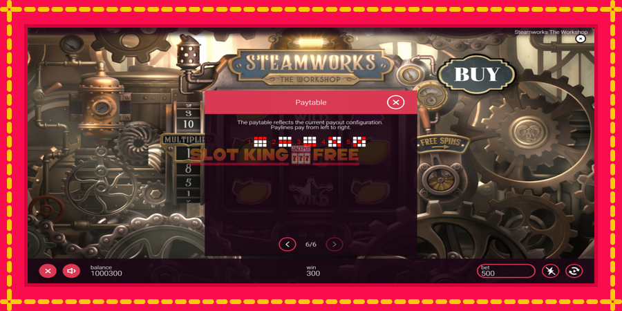 Steamworks - The Workshop - automaatne põnevate proovitükkidega