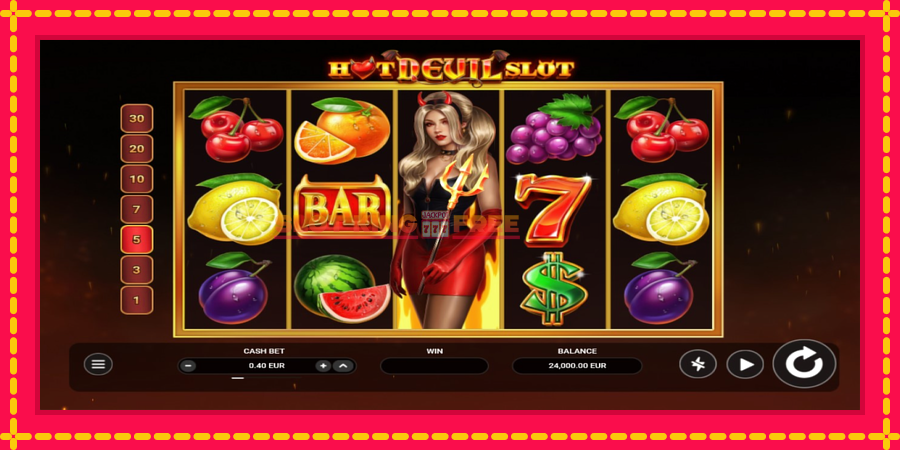 Hot Devil Slot - automaatne põnevate proovitükkidega