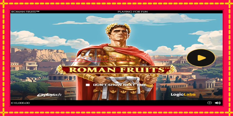 Roman Fruits - automaatne põnevate proovitükkidega