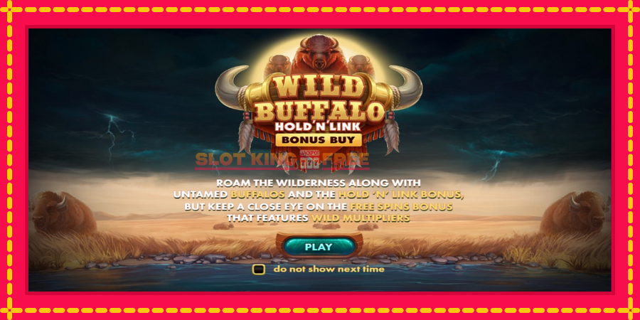 Wild Buffalo Hold N Link Bonus Buy - automaatne põnevate proovitükkidega