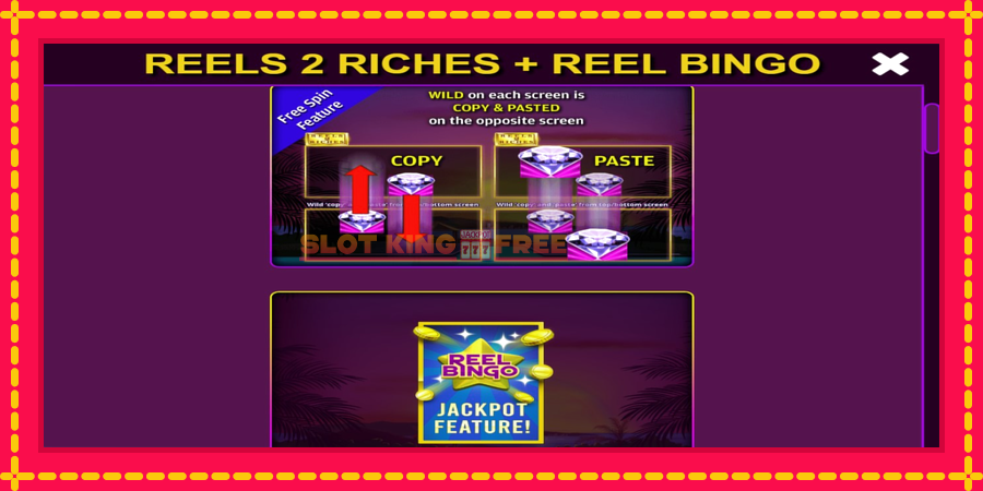 Reels 2 Riches with Reel Bingo - automaatne põnevate proovitükkidega