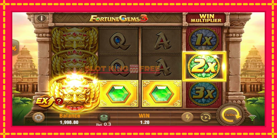 Fortune Gems 3 - automaatne põnevate proovitükkidega