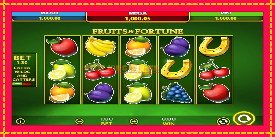 Fruits & Fortune - automaatne põnevate proovitükkidega