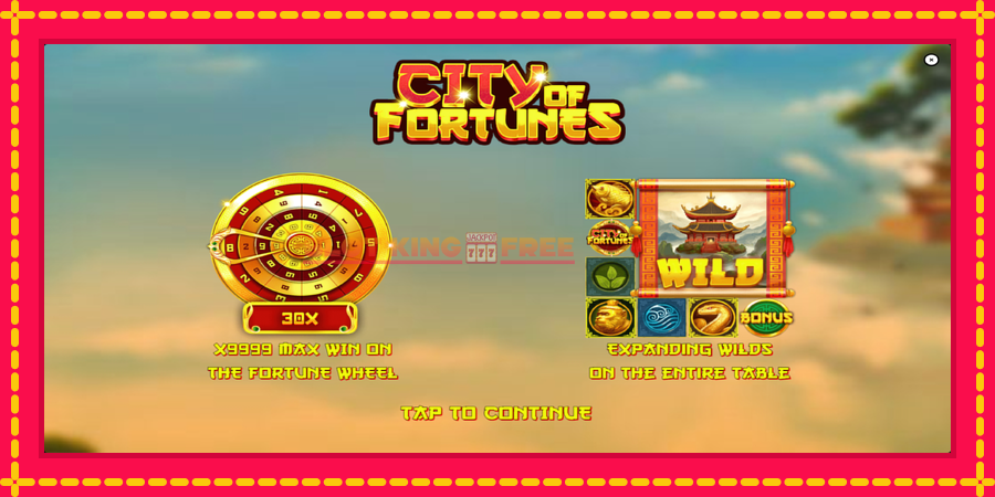 City of Fortunes - automaatne põnevate proovitükkidega