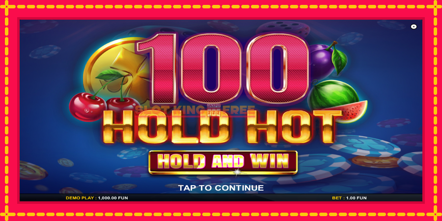 100 Hold Hot Hold and Win - automaatne põnevate proovitükkidega