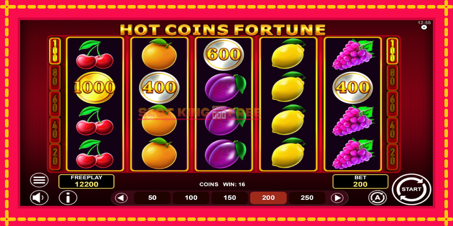 Hot Coins Fortune - automaatne põnevate proovitükkidega