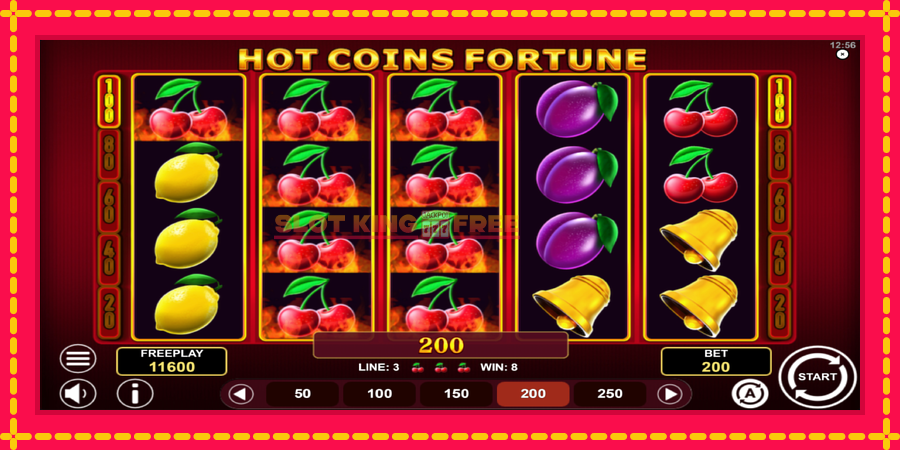 Hot Coins Fortune - automaatne põnevate proovitükkidega