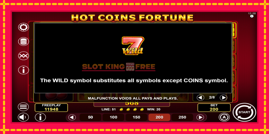 Hot Coins Fortune - automaatne põnevate proovitükkidega