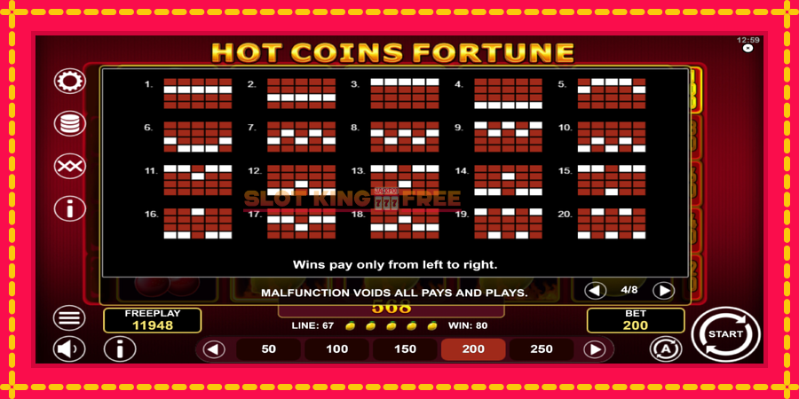 Hot Coins Fortune - automaatne põnevate proovitükkidega