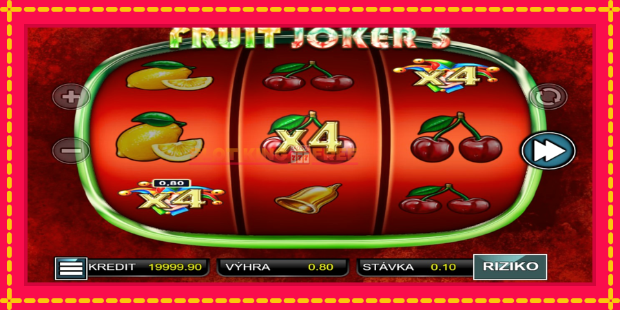 Fruit Joker 5 - automaatne põnevate proovitükkidega