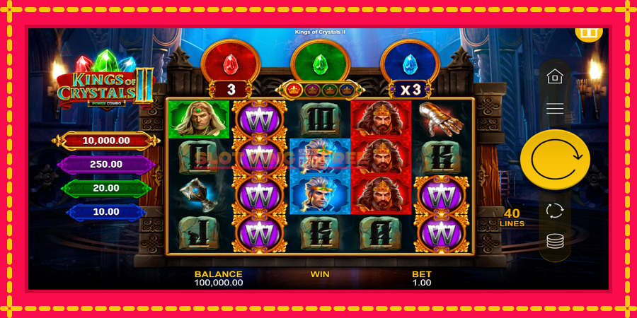 Kings of Crystals II Power Combo - automaatne põnevate proovitükkidega